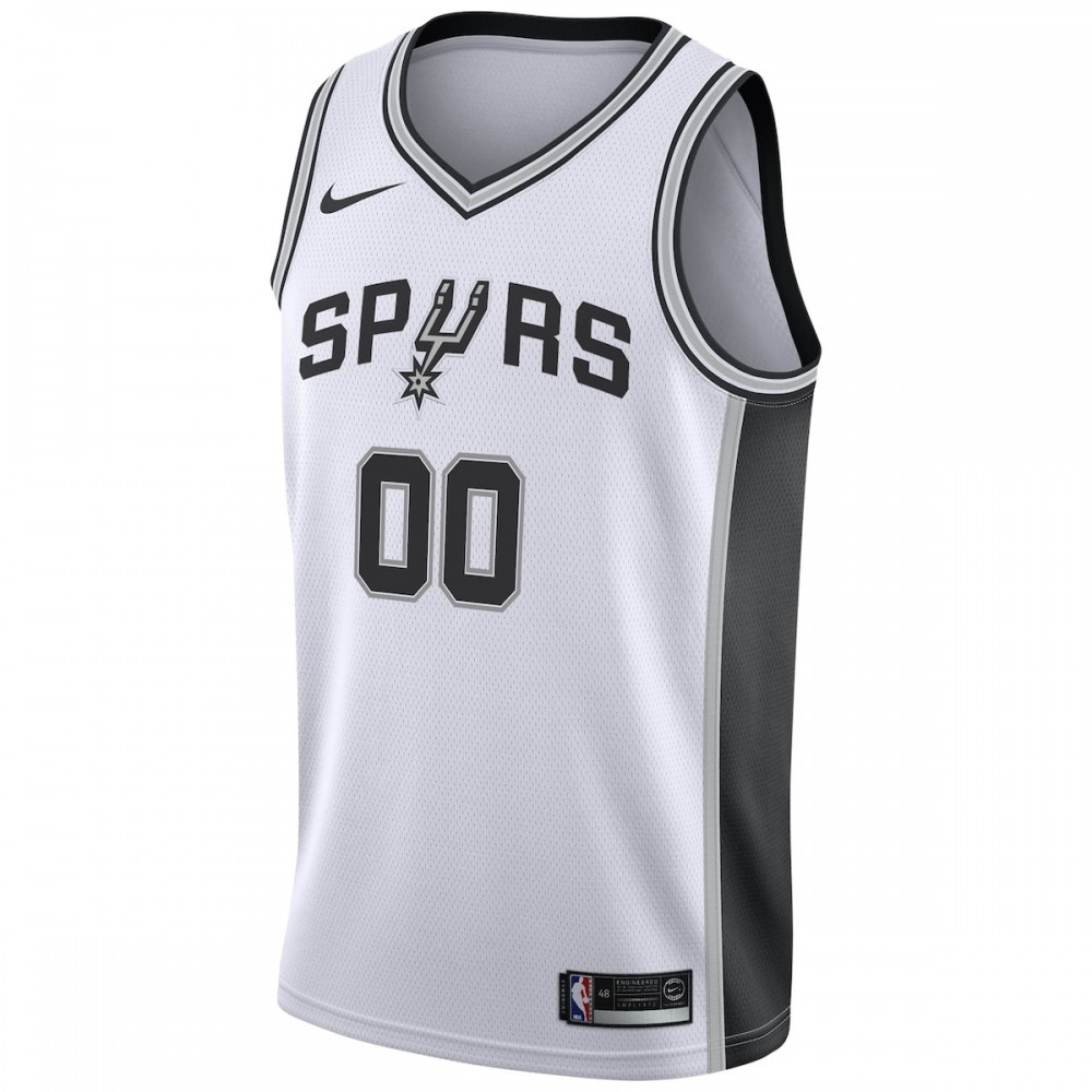 San Antonio Spurs Custom Swingman Jersey White - Association Edition-Pro Kit Vault | Brand New 26/27 Sports Jerseys